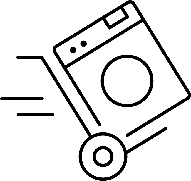 Simple black silhouette of a cat