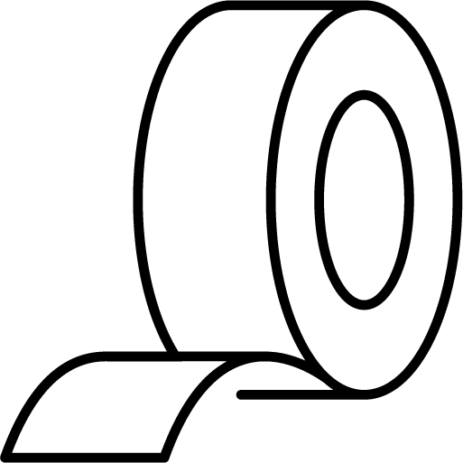 Simple black silhouette of a cat