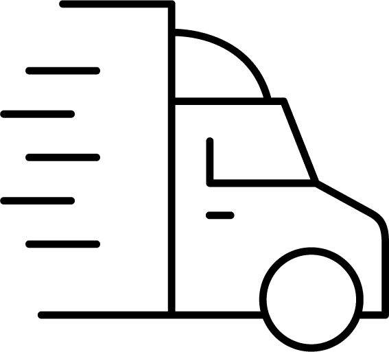 Simple black silhouette of a cat