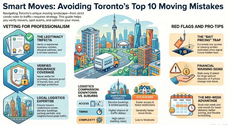 Top 10 Mistakes to Avoid When Hiring Movers in Toronto